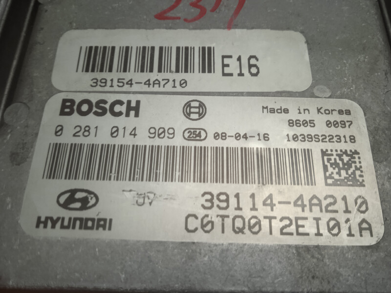 ЭБУ 0 281 014 909   Hyundai H1