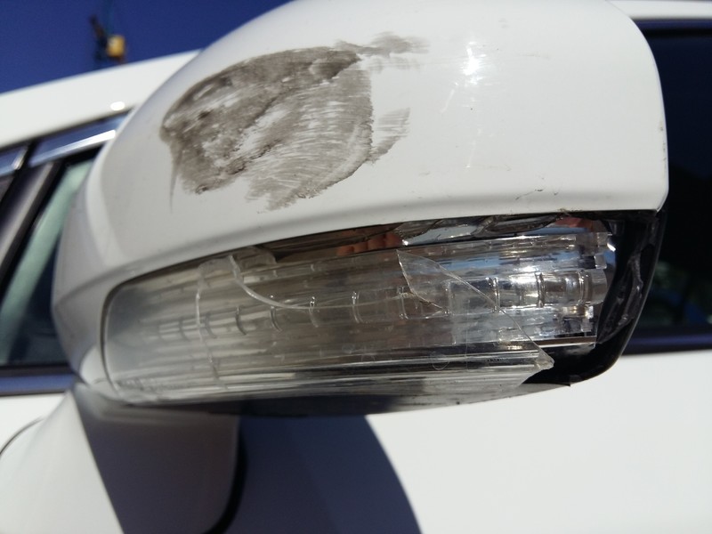 Зеркало заднего вида левое Toyota Avensis  2011 1.8 Бензин Теплодар