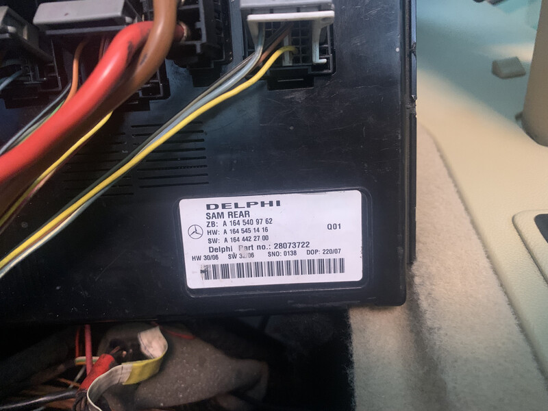 Блок SAM Mercedes GL-Class X164 2007 г.  3.0 л дизель Хмельницкий