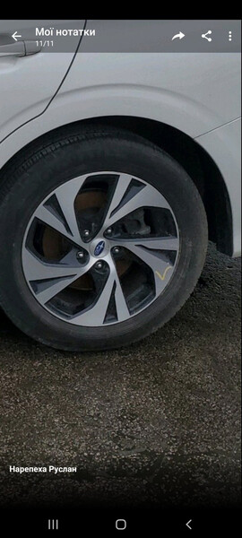 Диск литой r17 Subaru Legacy 6 2020 г.  2.5 л бензин Николаев