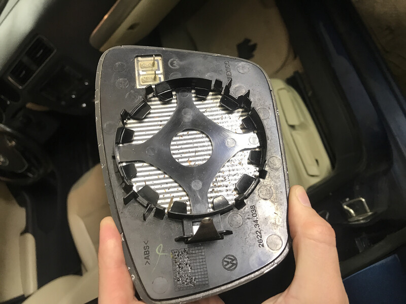 Скло дзеркала 2622.34.038   Volkswagen Jetta