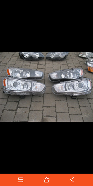 Правая фара ксенон в сборе рейсталинг Mitsubishi Outlander XL  2011 2.0 Бензин Киев