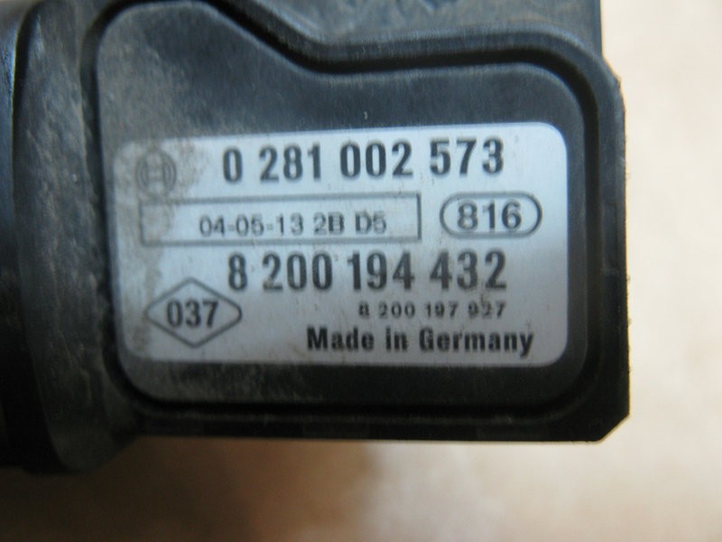 Датчик давления подачи топлива Renault Megane 2 универсал 2007 г.  1.6 л бензин Львов