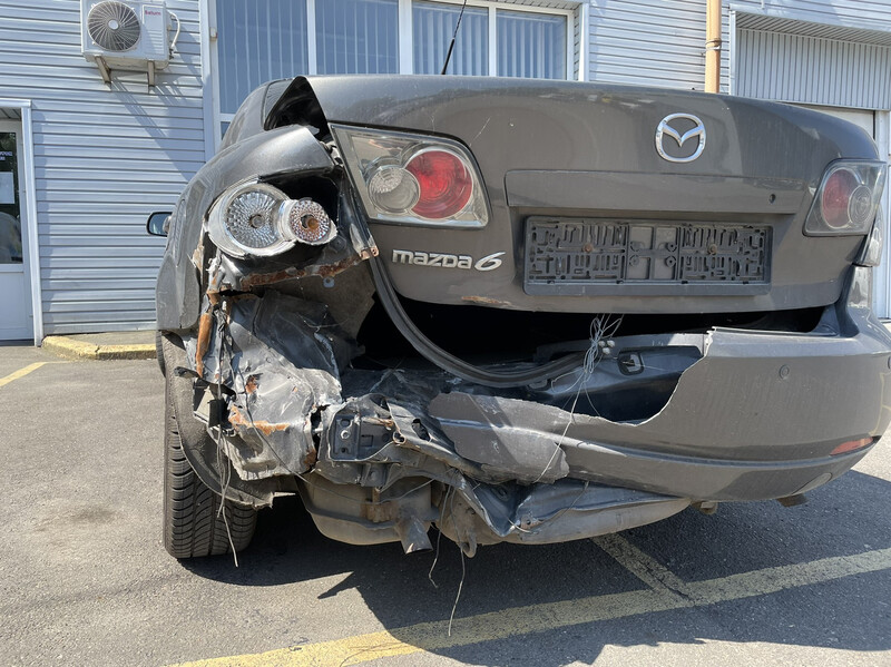 Задняя часть кузова Mazda 6  2006 3.0 Бензин Николаев