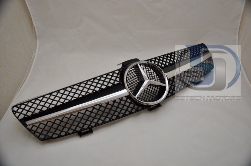 Mercedes W219 CLS Grille Grill 1 FIN NEW AMG STyle Black J Mercedes-Benz CLS-Class  2007 3.5 Бензин Киев