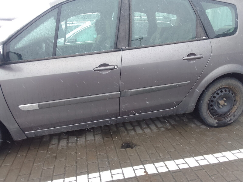 Молдинги левых дверей Renault Scenic 3 універсал 2010 р.  1.9 л дизель Стрий