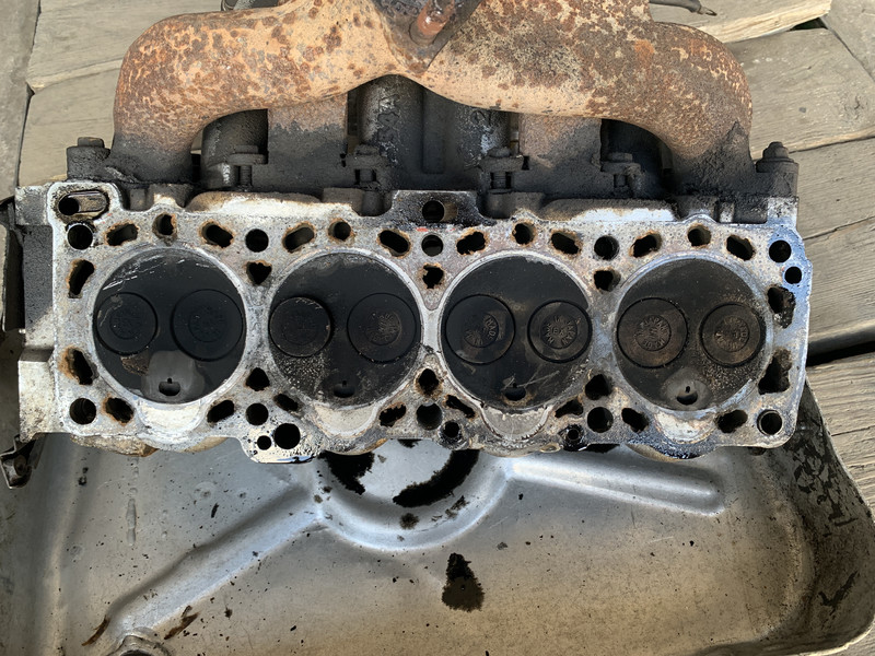 Головка блока цилиндров Nissan Sunny B12  1987 универсал 1.7 Дизель Мелитополь