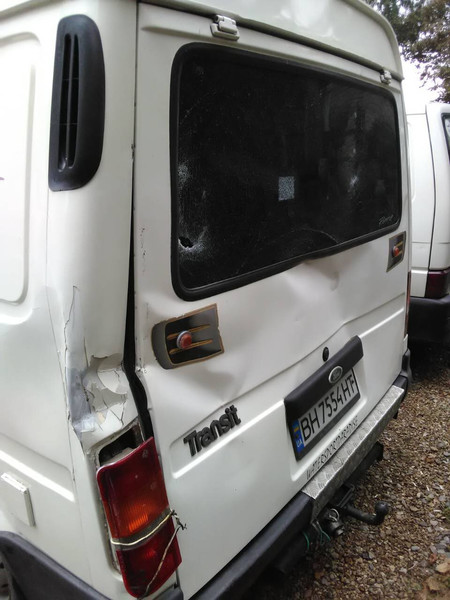 Задняя ляда Ford Transit 1998 г.  2.4 л бензин Одесса