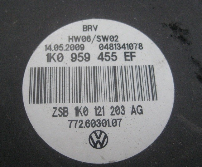 Крильчатка вентилятора 1K0959455EF   Seat Leon, Seat Toledo, Skoda Octavia, Volkswagen Caddy, Volkswagen Golf, Volkswagen Golf Plus, Volkswagen Touran