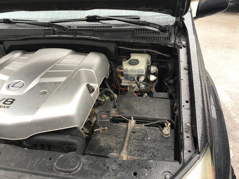 Пластик мотора с водительской стороны Lexus GX  2004 4.7 Бензин Хмельницкий
