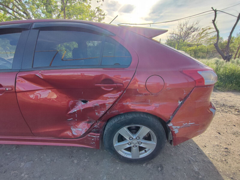 Четверть кузова задняя левая Mitsubishi Lancer X Sportback  2008 хэтчбек 1.8 Бензин Одесса