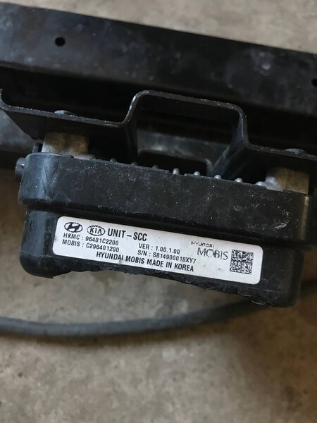 Дистроник Hyundai Sonata 7  2018 2.4 Бензин 