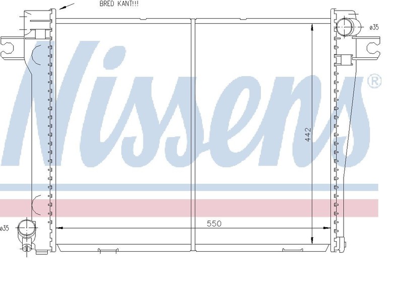 Радіатор 1.712.483   BMW 3 Series