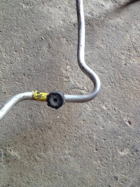 Трубка кондюка Fiat Doblo  2007 1.9 Дизель Львов