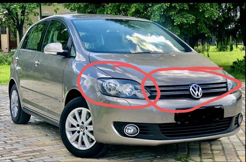 Фара правая Volkswagen Golf Plus хэтчбек 2011 г.  1.6 л дизель Николаев