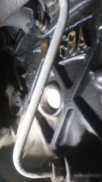 Мотор голый Renault Megane 2 универсал 2003 г.  1.8 л дизель