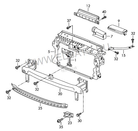 Кронштейн фари лівий Volkswagen Tiguan  2012 1.8 Бензин Київ