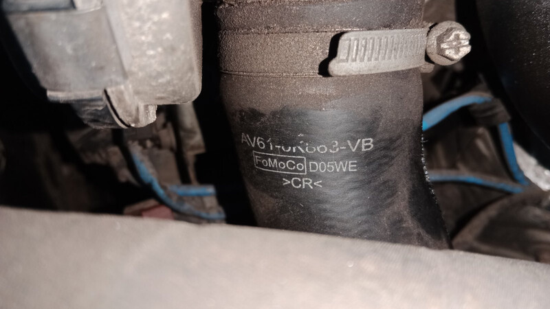 Патрубок интеркулера Volvo V50  2011 1.6 Дизель 