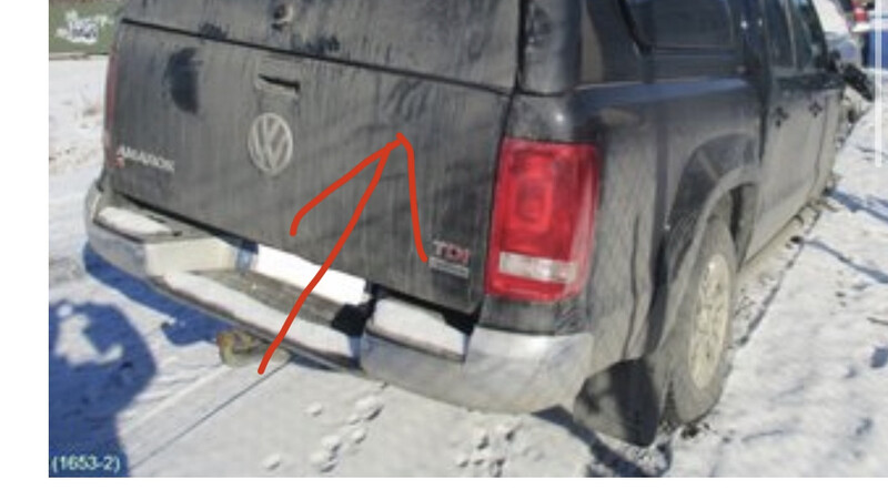 Крышка багажника Volkswagen Amarok  2016 универсал 2.0 Дизель Житомир