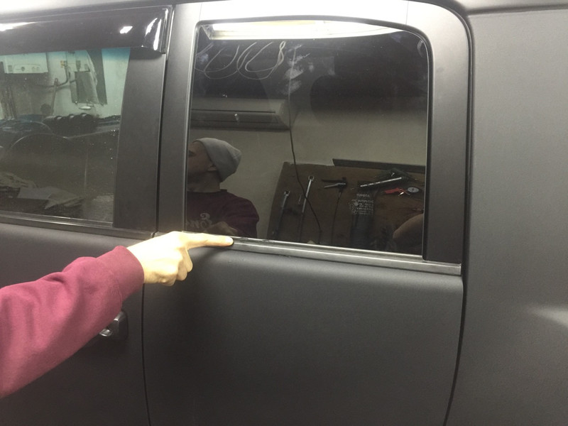 Молдинг двери задней наружный Toyota FJ Cruiser  2008 4.0 Бензин 