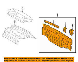 Задняя панель кузова 58307-06150   Toyota Camry
