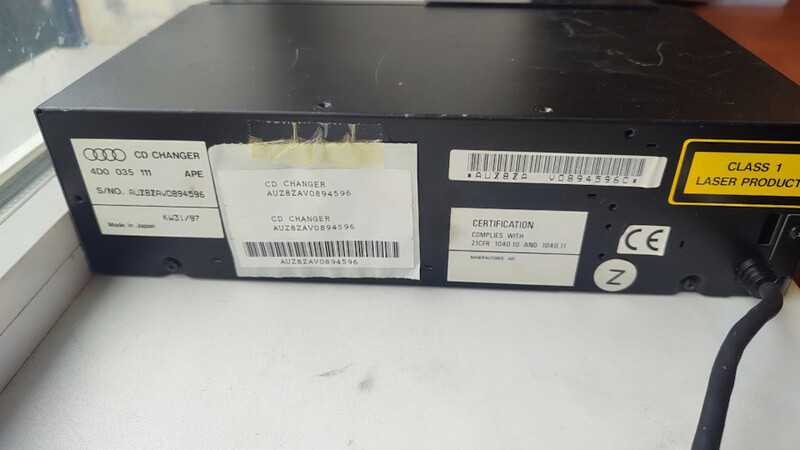 Cd-чейнджер alpine 4d0035111 ape Audi A6 C4  1995 1.8 Бензин Днепр