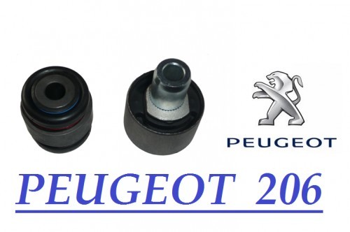 Сайлентблоки задней реактивной тяги Peugeot 206 2007 г.  1.4 л бензин Мариуполь