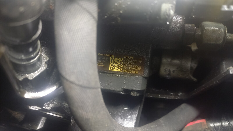 ТНВД Renault Fluence 2014 г.  1.5 л дизель Славутич