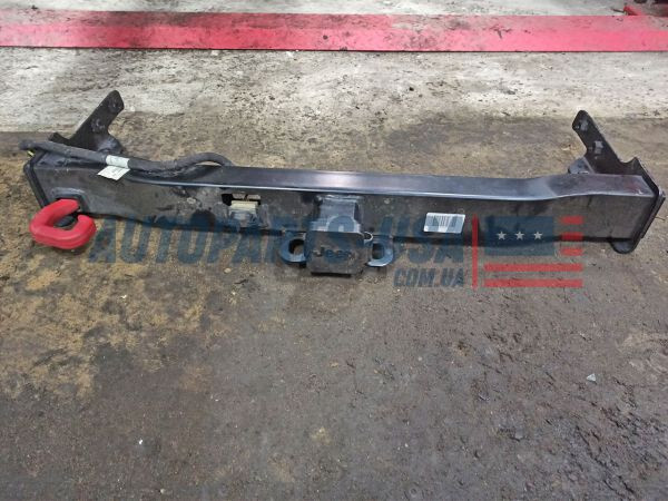 Підсилювач заднього бампера з квадратом під фаркоп Jeep Compass trailhawk 2020 2.4 Бензин 