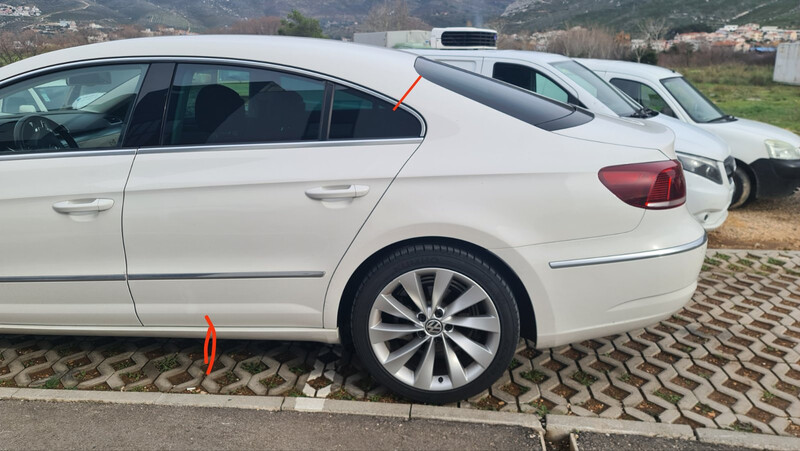 Кузов, задня частина Volkswagen Passat CC  2013 2.0 Дизель 