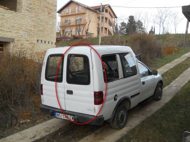 Зад. правые двери под стекло Opel Combo  1996 1.7 Дизель Хмельницкий