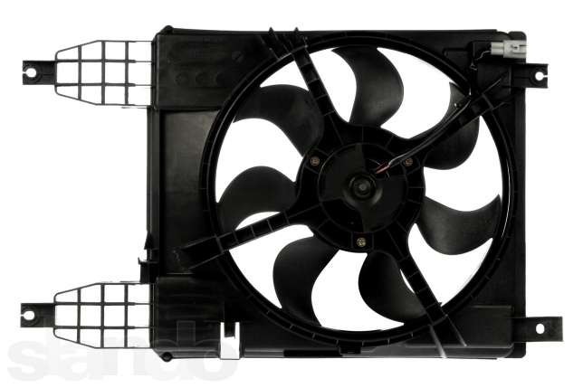 Диффузор радиатора в сборе с вентилятором Chevrolet Aveo T255 хэтчбек хэтчбек 2010 г.  1.6 л бензин Киев