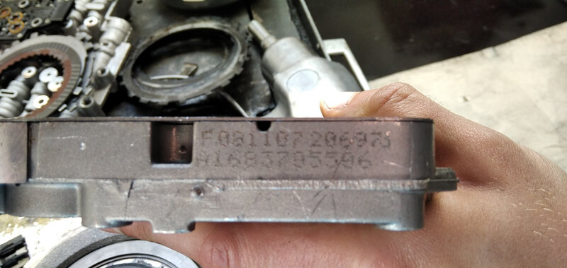 Гідроблок АКПП 1683771101   Mercedes A-Class