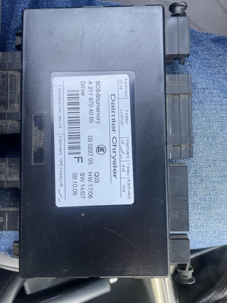 Блок управління переднім сидінням Mercedes-Benz M-Class W164  2008 3.0 Дизель Ровно