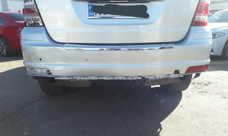 Нижняя часть заднего бампера Mercedes-Benz GL-Class X164  2007 5.5 Бензин Киев