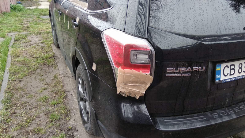 Фонарь задний левый 84912SG131   Subaru Forester