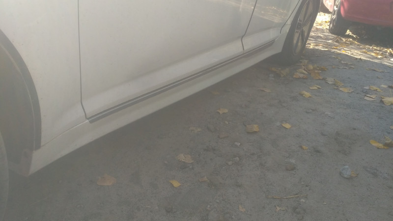 Накладка порога Kia Optima 3  2013 2.4 Гибрид Киев