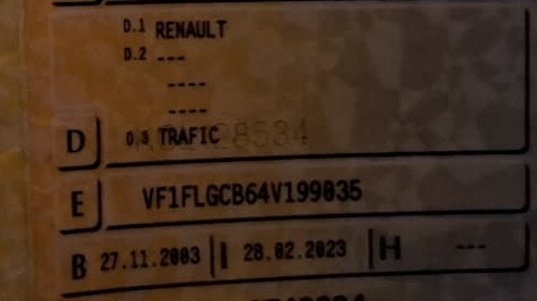 Балка задня Renault Trafic 2  2003 1.9 Дизель Изюм