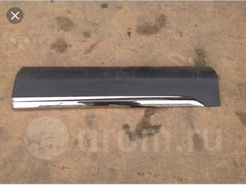 Молнинг двери задний правый Toyota Highlander  2011 3.5 Бензин 