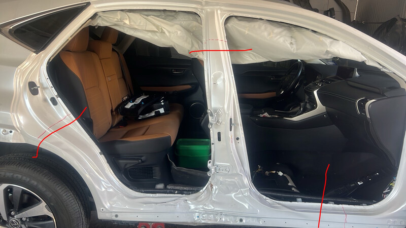 Стійка кузова Lexus NX хетчбек 2019 р.  2.5 л бензин