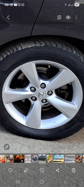 Диск литой Lexus RX хэтчбек 2010 г.  3.5 л бензин Херсон