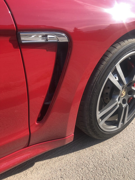 Накладка крыла Porsche Panamera купе 2012 г.  3.6 л бензин Киев