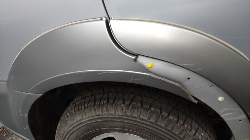 Накладка крыла заднего правого SSangYong Rexton универсал 2007 г.  2.7 л дизель Киев