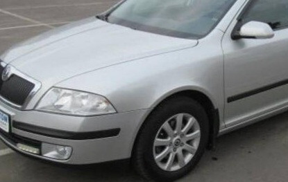 Крило переднє ліве (автокраска skoda 9102 1b1b 1b lf7t f7t) Skoda Octavia A5  2007 универсал 1.6 Дизель Луцк