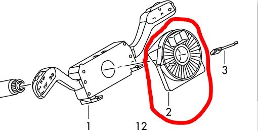 Шлейф подрулевой 6Q0 959 654 C   Skoda Fabia, Volkswagen Multivan, Volkswagen T5 (Transporter), Volkswagen Volksbus