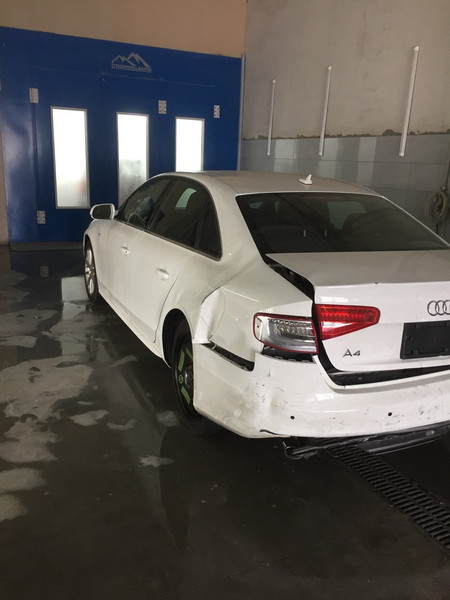 Фонарь задний левый в крыло и в крышку багажника led Audi A4 B8  2014 2.0 Бензин Ровно