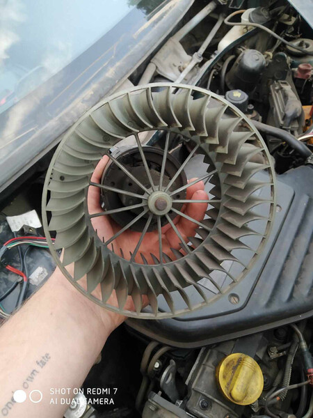 Вентилятор печки Renault Kangoo 2000 г.  1.9 л дизель