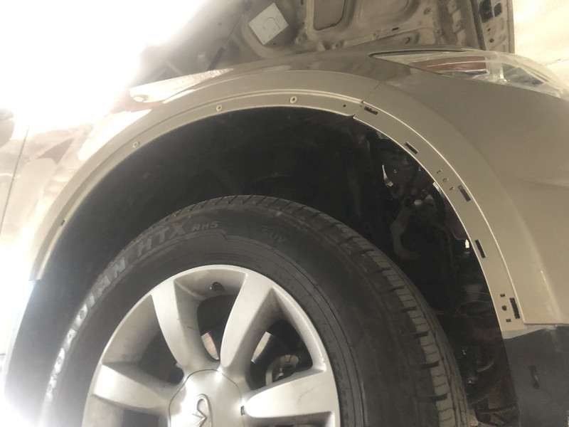 Расширители арок Infiniti FX 2004 г.  3.5 л бензин Одесса
