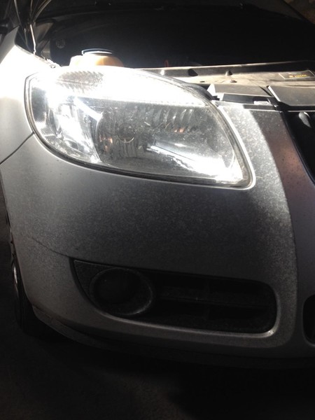 Фара левая Skoda Fabia 2 хэтчбек 2008 г.  1.4 л бензин Новомосковск