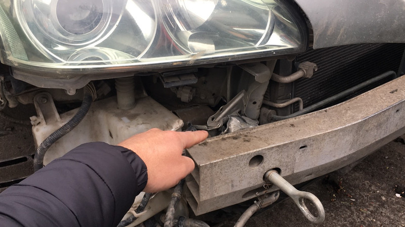 Лонжерон передний Lexus RX 2004 г.  3.3 л бензин Тернополь